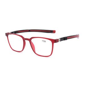Sunbest 9002 <span class=keywords><strong>gafas</strong></span> de lectura con montura cuadrada TR90 de moda azul y gris con las más nuevas características magnéticas para <span class=keywords><strong>presbicia</strong></span> - Product Image 4
