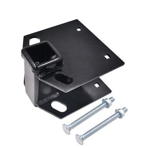 Récepteur d'attelage de pare-chocs pour RV <span class=keywords><strong>2</strong></span> <span class=keywords><strong>pouces</strong></span> pour poutres de pare-chocs de 4 <span class=keywords><strong>pouces</strong></span> <span class=keywords><strong>Adaptateur</strong></span> de remorquage de <span class=keywords><strong>remorque</strong></span> pour porte-bagages Porte-vélos de remorquage - Product Image 4