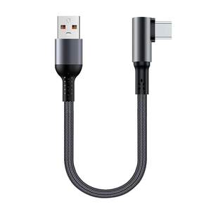Nouveaux produits Câbles de données USB C à angle droit robustes et durables 90 degrés Type C Câble de charge rapide pour Carplay Chargeur <span class=keywords><strong>iPhone</strong></span> - Product Image 5