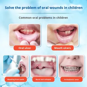 Biotemed 5-Mảnh Chitosan Miệng Loét Chữa Bệnh Gạc Ban Nhạc Hỗ Trợ Cho Loét Điều Trị - Product Image 3