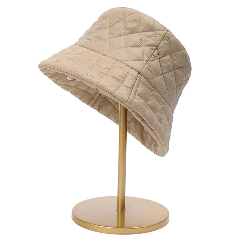 Autumn and winter bucket hats New Fisherman hats Fashion warm wholesale winter bucket hats for women