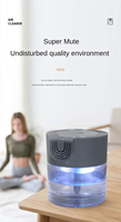 Diffuseur d'huiles essentielles à évaporation, humidificateur d'air, diffuseur d'arômes avec lumières LED