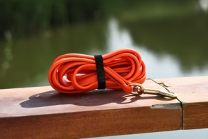 OEM Custom Long PVC Dog Leash, Waterproof Durable PVC Coated Webbing, Solid Pattern <strong>Training</strong> <strong>Lead</strong> for Medium and Large Dogs - Product Image 2