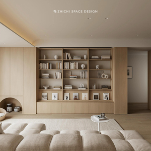 <span class=keywords><strong>Jyn</strong></span> Home Meubles de salon Bibliothèque Bibliothèque à hauteur personnalisée Étagère de rangement Armoire en bois Bibliothèque - Product Image 1