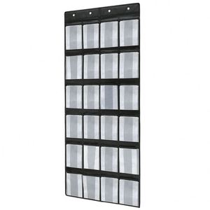 Sac de rangement suspendu 33x15x85cm en PVC, organisateur rectangulaire multifonctionnel pour accrocher derrière les portes ou sur les murs, pour un rangement bien rangé - Product Image 2