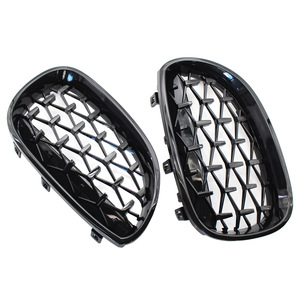 Calandre avant BMW Série 5 E60, noir brillant météorite, pare-chocs en plastique ABS, pièce de rechange - Product Image 1