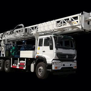 Plateforme de forage de puits profonds HJH SC600 600m, 26 tonnes, à entraînement hydraulique diesel, composants rotatifs de base, utilisation facile - Product Image 5