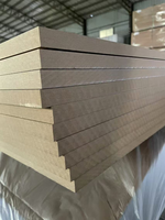 Panneau MDF haute densité 1220x2440mm personnalisé Panneau en bois HDF 12mm 16mm épaisseur feuille MDF ordinaire pour hôtel utilisation personnalisée