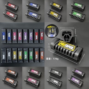 Pro Taper Motorcycle Footrest Cover 95x39mm Universal <b>Plastic</b> Anti Slip Protection Decoration - Product Image 5