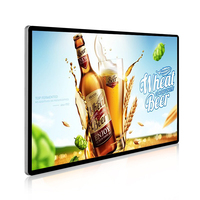 OEM 32 pouces système Android mural 2K LCD tableau de menu numérique 24/7 KFC affichage publicitaire magasin de détail ascenseur orientation