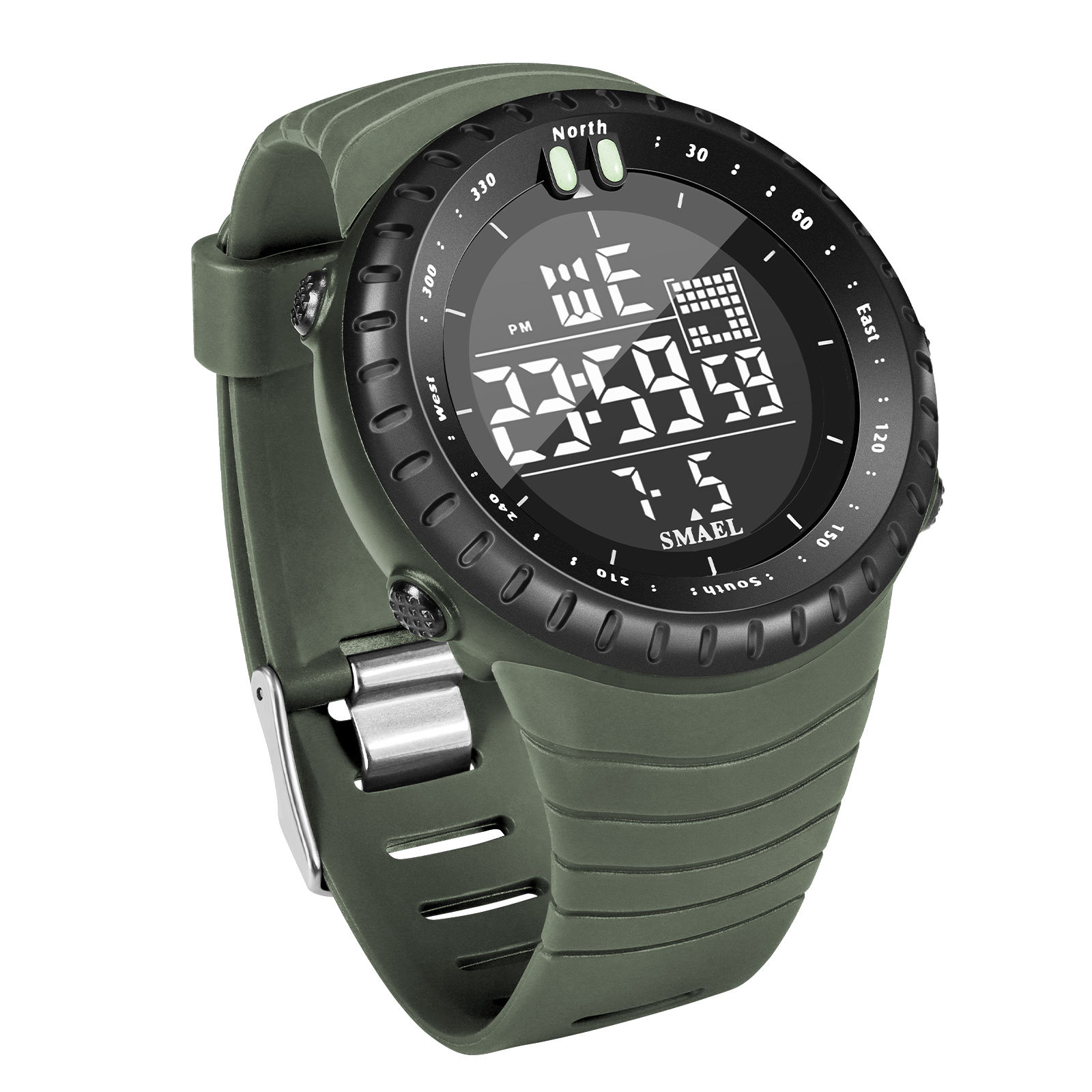 สีเขียว