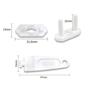 PRODIGY OL007 Brésil/Uruguay <span class=keywords><strong>Protection</strong></span> contre les chocs électriques pour bébés et enfants, protecteur <span class=keywords><strong>de</strong></span> prise, plastique écologique, ensemble <span class=keywords><strong>de</strong></span> verrous multifonctions, 8 pièces - Product Image 1