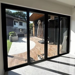 Gazebo Flessibile Zeyi con Porte Sovrapposte Antigraffio per Patio, Sistema di Scorrimento per Porte a Scomparsa in Alluminio Resistente - Product Image 3