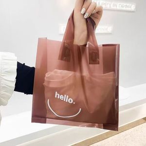 Tùy chỉnh có thể tái chế rò rỉ bằng chứng đầy màu sắc bán Băng T-Shirt túi nhựa túi cho cửa hàng mua sắm quần áo bao bì - Product Image 5