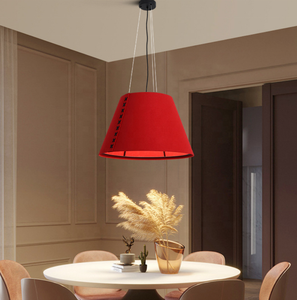 Lampe suspendue en feutre absorbant le son décorative, plusieurs couleurs, intérieurs personnalisés, luminaire suspendu en feutre de laine pour bureau commercial - Product Image 5