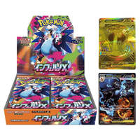 Version japonaise authentique PTCG M2 Charizard, paire de cartes scellées originales en film, en carton, pour jeu de société et objet de collection