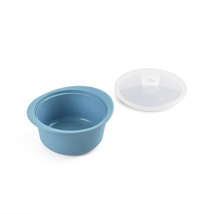 Portable Section Silicone Steamer <b>Pot</b> for <b>Vegetables</b> Meat and Rice Microwave Safe Heat Resistant Non Stick - Product Image 1