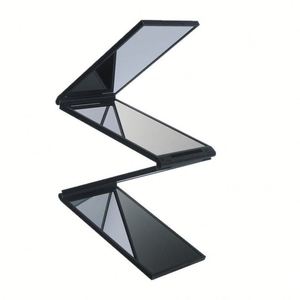 Custom Logo Portable Folding Square Desktop Ladies Cosmetic Makeup Pocket Compact Handheld Makeup <b>Mirrors</b> - Product Image 1