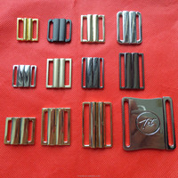 Accessoires de bikini en métal quincaillerie de maillot de bain fermeture en métal