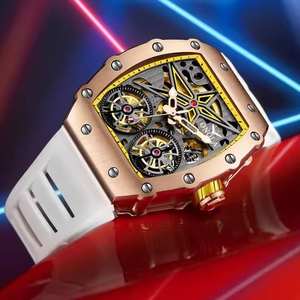 ONOLA 6829 <b>Watches</b> for Men Double Tourbillon Hollow Waterproof Luminous Fully Automatic <b>Mechanical</b> Men's <b>Watch</b> Montres Hommes - Product Image 4
