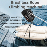 Machine de levage électrique télécommandée rechargeable pour travaux en altitude avec batterie au lithium pour levage de murs extérieurs