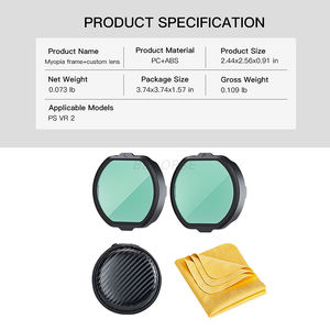 Lentes para miopía de desmontaje rápido, <span class=keywords><strong>gafas</strong></span> ligeras, lentes de protección Playstation <span class=keywords><strong>VR2</strong></span>, accesorios de marco esencial para VR - Product Image 6