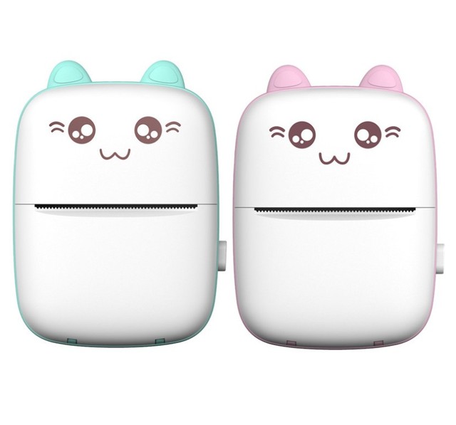 Portable  Thermal Printer Mini Pocket Label Sticker Photo Note Printer Wireless Study Memo Journal Printing Machine