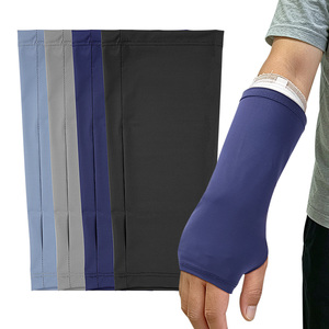 Manchon de protection élastique pour bras, couvre-plâtre, <span class=keywords><strong>protège</strong></span>-avant-bras et poignet, avec trou pour le pouce, respirant, lavable, en nylon et élasthanne - Product Image 4