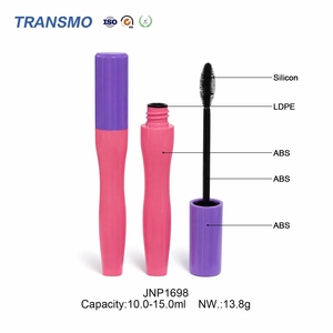 High Quality Customizable Plastic Mascara Tube Reusable Refillable Empty Eyelash Packaging <b>Bottle</b> With <b>Brush</b> for Eyelash Serum - Product Image 3
