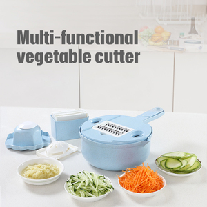 Mesin pemotong sayuran Manual, alat pencacah sayuran Manual, kentang, buah, Dapur, jerami gandum, mesin pemotong sayuran - Product Image 3