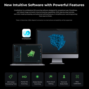 Nouveau scanner 3D CR-Scan Raptor-X original, scanner portable sans fil à laser bleu NIR, vitesse de numérisation de 60 ips - Product Image 2