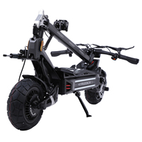 Skuter Listrik Dewasa J30MAX 3000W Motor Ganda Ban Tubeless 11 Inci Aluminium Alloy Komuter 60km 150kg Suspensi Depan/Belakang