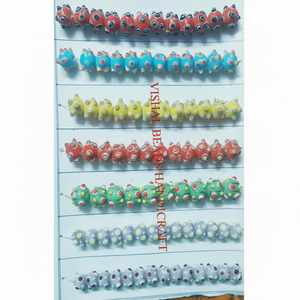 Perles de verre au chalumeau en cristal de haute qualité de différentes couleurs Perles de rocaille en vrac de meilleure qualité pour la fabrication de bijoux-Prêt à expédier - Product Image 1