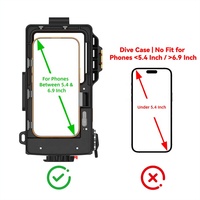 Casing Ponsel Tahan Air TPU Versi Terbaru, Dapat Digunakan Saat Berenang, Anti Sidik Jari, Tahan Guncangan, Fitur Anti Air Hingga 45m