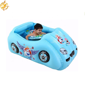 <span class=keywords><strong>Piscine</strong></span> gonflable <span class=keywords><strong>pour</strong></span> enfants de haute qualité, mini voiture de dessin animé en PVC, épaisseur 5 mm - Product Image 4