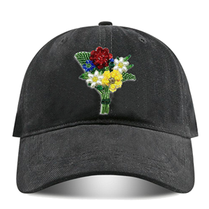 หมวกเบสบอลแบบถัก ทรงฟิต ขายดี หมวกทรงบูเก้สำหรับผู้ชาย ยอดนิยม ทันสมัย ปรับขนาดได้ สีดำ หมวกเบสบอลสำหรับวิ่งสำหรับผู้ชาย - Product Image 4