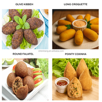 Machine à former les coxinha, arancini, kubba, kibbeh, falafel et croquettes, qualité supérieure, qualité alimentaire, en promotion
