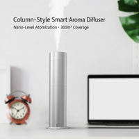 Diffuseur d'arômes électrique sans eau pour huiles essentielles, machine diffuseur de parfum d'ambiance en métal, installation sur table, vente en gros du fabricant