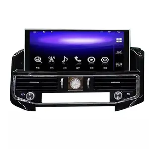 Herstellung Tesla 12,3 Zoll Bildschirm für Toyota Land Cruiser LC200 Android Head Unit 1920*720 HD Anzeige Carplay DSP Navigation