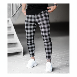Pantalon de sport décontracté à imprimé camouflage pour homme coupe ajustée Frères musclés Mid Fitness Course en plein air Entraînement Coton Cordon de serrage - Product Image 1