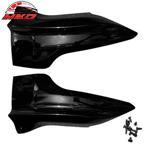 Divisores de Parachoques Delanteros para Tesla Model Y 2020-2024, Alerones de Esquina de PP - Negro Brillante, Kit de Carrocería de Alta Calidad - Product Image 3