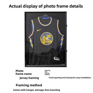 Cadre <span class=keywords><strong>de</strong></span> présentation et <span class=keywords><strong>de</strong></span> rangement personnalisé en usine pour maillots <span class=keywords><strong>de</strong></span> football, basketball, et maillots <span class=keywords><strong>de</strong></span> stars <span class=keywords><strong>NBA</strong></span> - Product Image 4