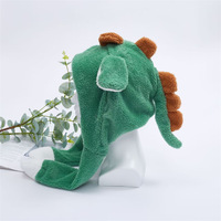 Chapeau de lapin gonflable en peluche avec oreilles mobiles pour exportation transfrontalière, accessoire de couvre-chef chaud d'hiver de Noël