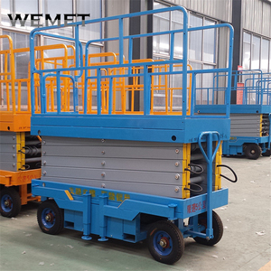 Plataforma Elevadora de Tijera Móvil Eléctrica Boomstar de 8m, 10m, 12m, 14m, Plataforma Elevadora Hidráulica Móvil para Transporte de Personas - Product Image 4