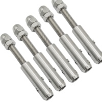 Tendeur de garde-corps de câble en acier inoxydable Tendeur de câble métallique Offre Spéciale Kits de garde-corps de câble Matériel de tension de câble