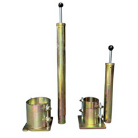 Juego de Compactador y Molde Proctor para Suelo, Estándar EN, Prueba CBR, Compactador de Suelo de 2.5 kg para Prueba Proctor