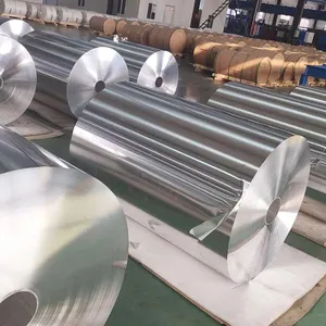 Factory Wholesale 1235 8011 8079 Food Aluminum Foil Paper Coil 11 12 20 30 35 Aluminum Coil