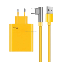 Chargeur rapide 67W pour Xiaomi 14 13 12 11 Pro Ultra Lite, adaptateur secteur USB 67W avec câble de charge rapide USB 6A