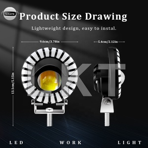 Nuova luce Led luce da lavoro a Led 12v-80v all'ingrosso luce di inondazione per auto per fuoristrada - Product Image 4