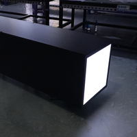 Caja de luz con logotipo personalizado de moda 2020 que cuelga en la pared para exhibición publicitaria
